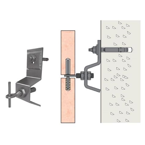 metal cladding brackets|mechanical cladding system stainless steel.